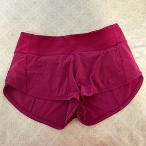 Lululemon speed up shorts